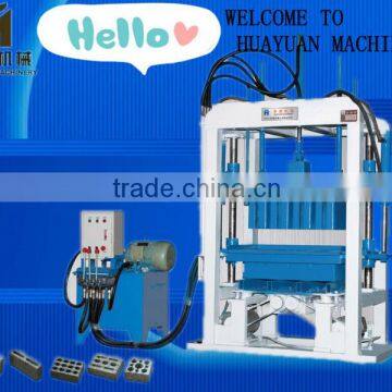 Semi-auto Brick Making Machine in India(HYQT-4-40)