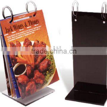 acrylic holder acrylic menu holder