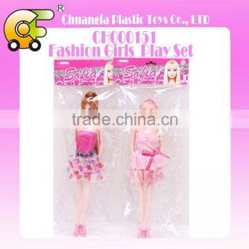 11.5" Solid Body Beautiful Bendable Doll 2 Models photo-4