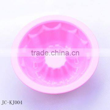 Decorating design pink cake mould for silicone kitchen tool