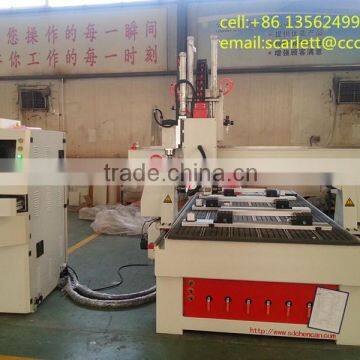 Italy 4.5kw ATC Spindle Wood Furniture Making Machinery photo-3