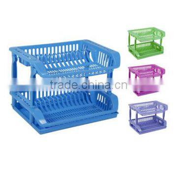 Malaysia FDD 1711 Two Tiers Plastic Dish Drainer