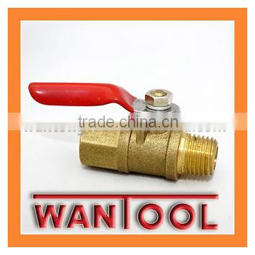 Brass ball valve with handle