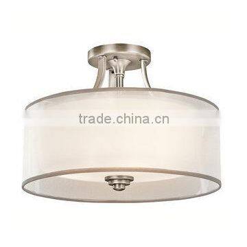 Hot new product Antique Bronze 3 Light Semi-Flush Indoor Ceiling Fixture