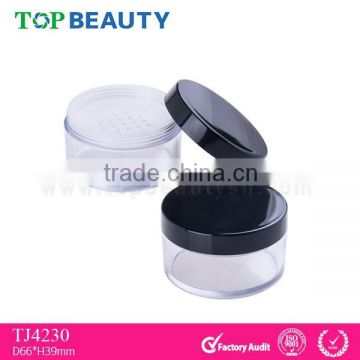 TJ4230-2 plastic empty loose powder jar case