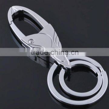 Newest fashion design metal fish keychain