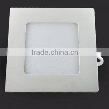 2015 hot 4W square shape acrylic panel lamp led with frosted glass