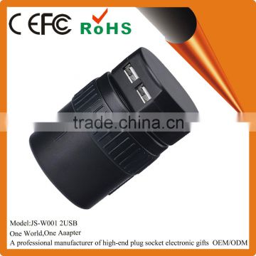 Through the CE FCC ROHS certification New Zealand plug Australia plug factory travel plug adapter