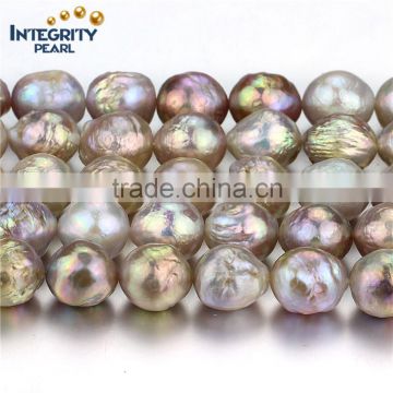 Real freshwater pearl jewelry AA- Edison multi color pearl strand