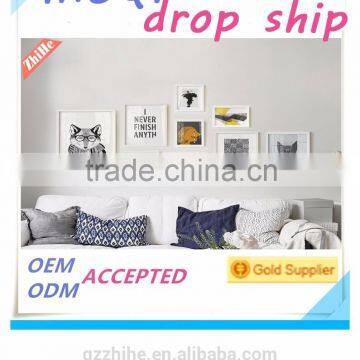 wholesale dropshipping wpc decking cheap fences funny photo frame for kid furniture wooden photo frame for decoration home