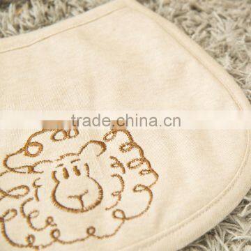 100% Cotton Baby Bibs, Scarfs and Burp With Exquisite Embroidery Catton Sheep Bibs photo-3