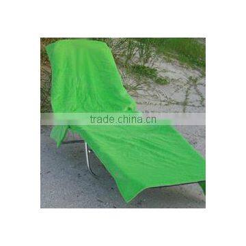 100% cotton large Beach Lounge towel and cover