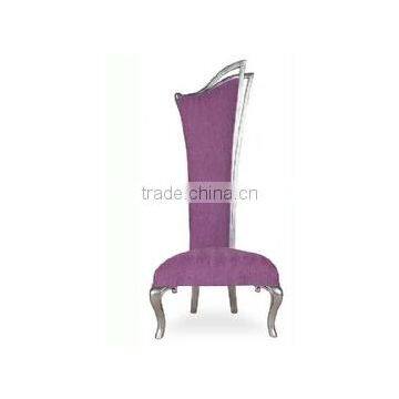 factory low wholesale price french style high back chair for sale