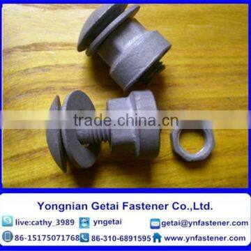 DIN935/DIN937 High Speed Guard Rail Bolts Grade 8.8 Hot Dip Galvanizing Carbon Steel photo-6