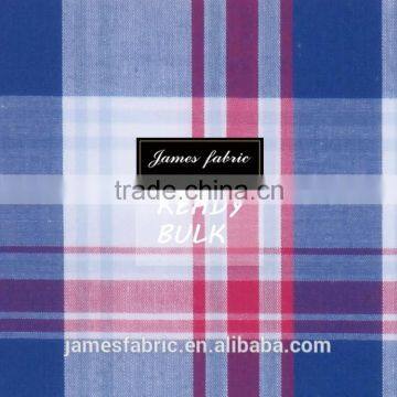 James Pure Cotton Colorful Big Check Regular Soft 15/16 New Developed Fabric photo-4