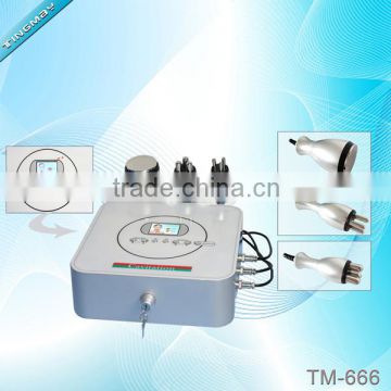 TM-666 cavitation tripolar rf skin tightening machine