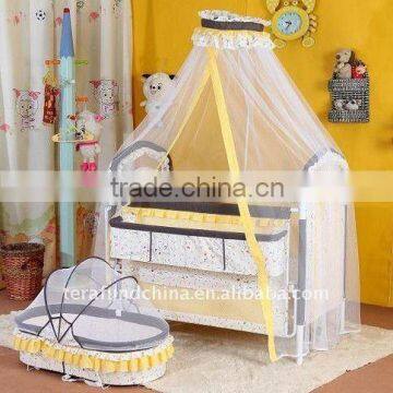 METAL BABY BED