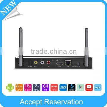 New Updated Smart tv Box HiMedia Rockchip RK3368 Octa Core 4K Android tv Box Google 5.1 Arabic Channels UHD Player photo-6