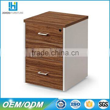 Wooden under desk small drawer cabinet