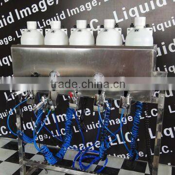 Low pressure mirror silver gold chrome paint machine & spray chrome plating machine