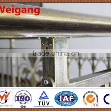 Decorative wrought iron indoor stair raings with low price