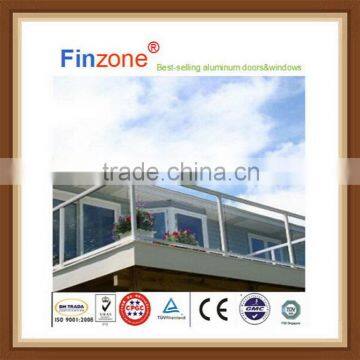 2015 modern design cheap commercial aluminium balcony handrail