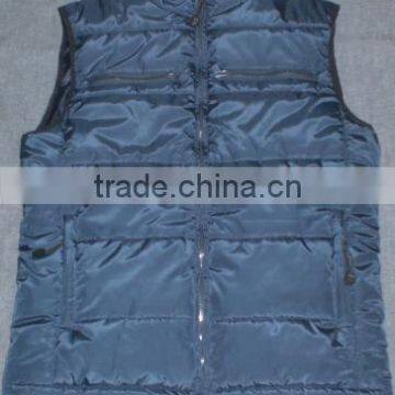 sleeveless padded vest mens