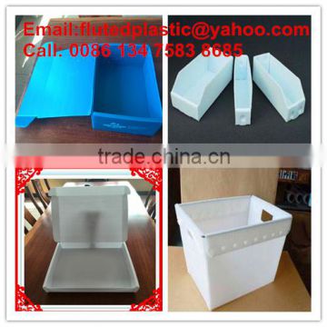 Plastic polypropylene pp corflute box for packing/cold storage/shipping