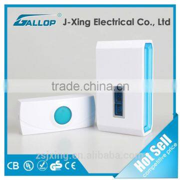 36 Tune Wireless Bedroom Door Bell with Emergency Push Button