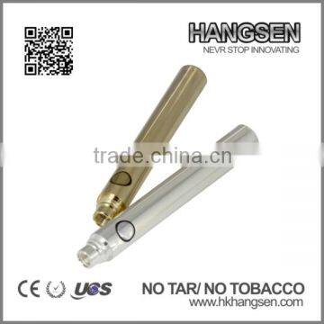 Hangsen 2014 hot selling Gold & Silver ego C5R PRO battery with ego ce8 clearomizer e-cigarette