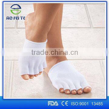 2015 Wholesale NEW (2 Pairs) Gel Toe Compression Socks For Foot