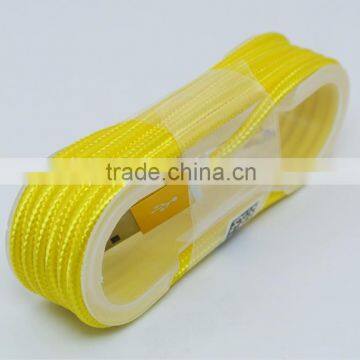 High Speed Nylon Braided Usb Cable for Iphone 7,6s,6,5,5s,ipad,ipad Mini photo-5