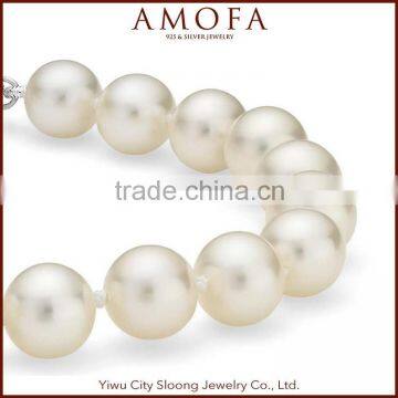 Party Fashion Pure Silver Hot Sale Pearl Charms Bracelet photo-2