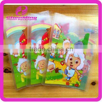 Yiwu cheap plastic opp printing cartoon book cover with high quality manufacturer