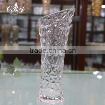 Machine MadeTransparent GlassVase,Tall Glass Vases