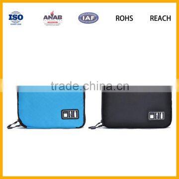 Universal Portable Organizer Double Compartment Carry Travel Case Holder Bag With Hand Stra photo-4