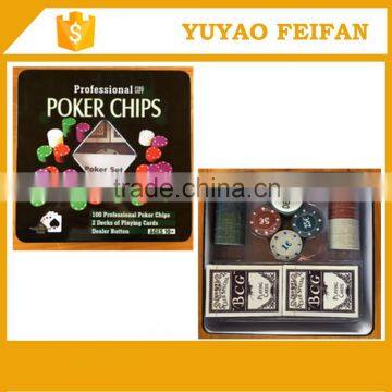 one dealer chip 2decks playing cards cheap poker chip set