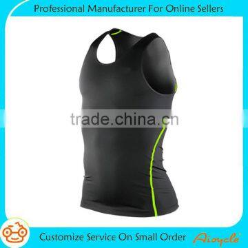 Men's gym running vest fashion tank top with wholesale price