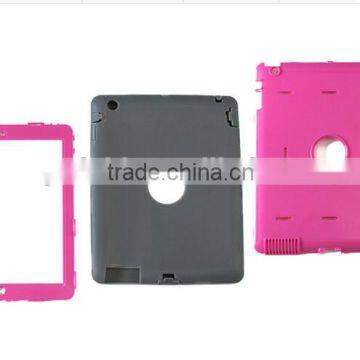 TWO-tone Silicon+plastic Full Protective Tablet Case for Ipad Air photo-3