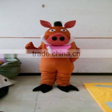 Hola Warthog timon & pumba costume for adult/mascot costume/mascot