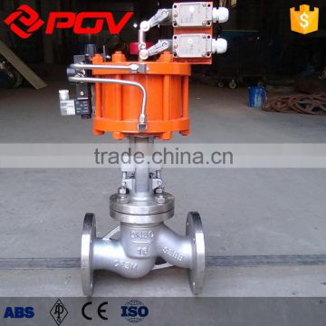 pneumatic carbon steel globe valve