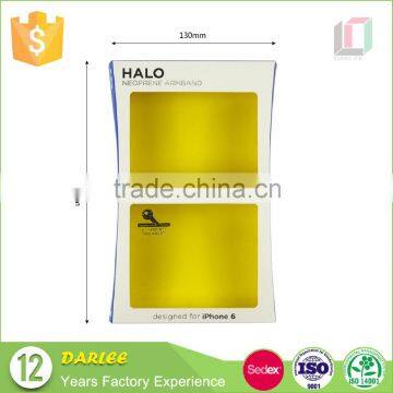 Fancy New Design Armband Paper Packaging Box With Pvc Window