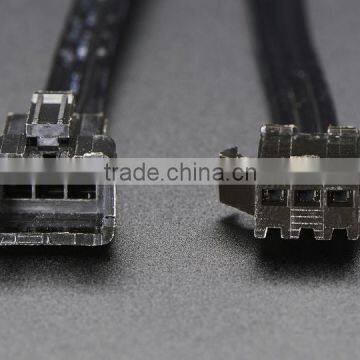 3 Pin JST SM 2.5mm Connector Plug Or Socket Jumper Wire Cable Assembly Black 20cm photo-2