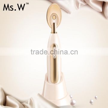 Portable Electrical RF face lifting face slimming device with 24k gold electroplated head