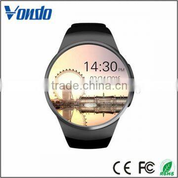 Multi-function smart watch oem 1.3 inch IPS LCD round screen android smart watch