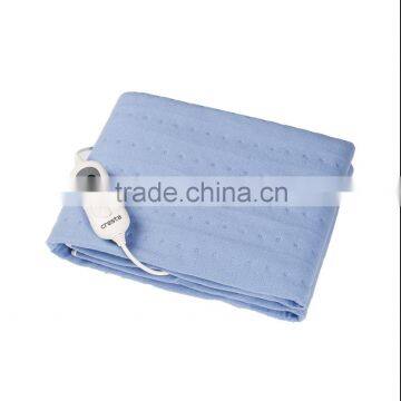 CE GS 220V 100% Polyester Washable Full Size Electric Heating Blanket