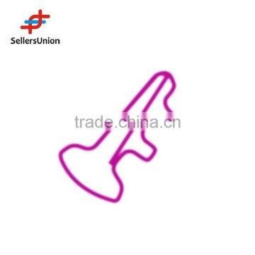 Promotional paper clips, customized metal paper clips in different shapes, colors, size