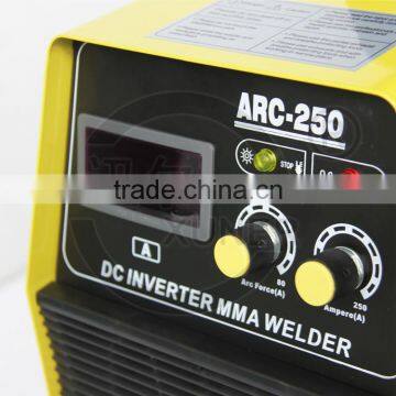 Yellow Iron dc Inverter Weler ARC-250 With CCC Certificate photo-3