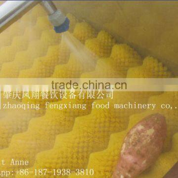 Washer Type Carrot / Watermelon / Cucumber / Peach / Peppers Washing Machine With Spray Wash photo-4