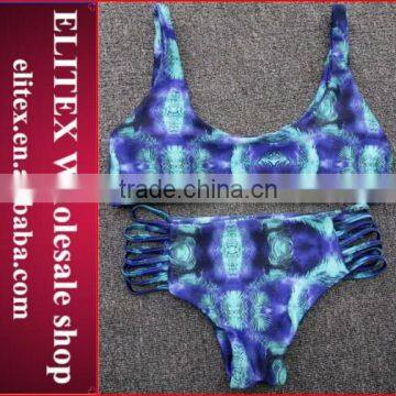 Wholesale Blue Bohemia Sexy Camisole Style Fashion Ladies Swimwear 2017